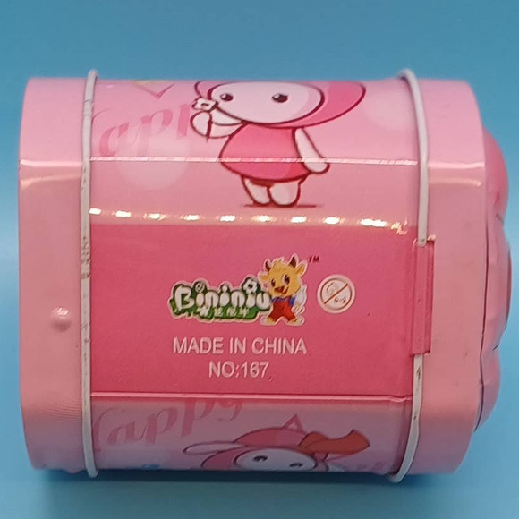 Piggy Bank with Lock & Key Set NEW by Bininiu of Japan - Picture 4 of 11